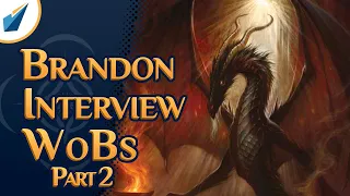 DRAGON PALACES & More! | Brandon Interview WoBs Part 2 | Shardcast
