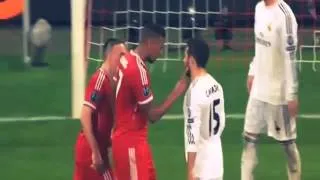 Franck Ribery slap Daniel Carvajal over the face ~ FC Bayern München vs Real Madrid