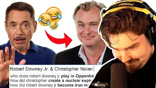 Reacting to RDJ & Christopher Nolan's Viral Interview!