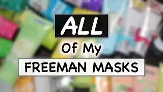 FREEMAN MASKS COLLECTION REVIEW | Masker Freeman | Skincare Routine | suhaysalim