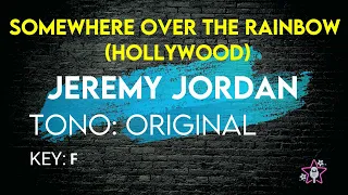 Jeremy Jordan - Somewhere Over The Rainbow and "Home" Mashup - Karaoke Instrumental