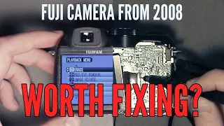 Broken Fuji FinePix camera from 2008 - can it be fixed?!