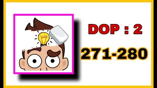 DOP 2: Delete One Part  Level 271 - 280 Walkthrough Solution #answers || Mobile Gaming Junction