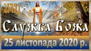 Служба Божа: 25 листопада 2020 року.