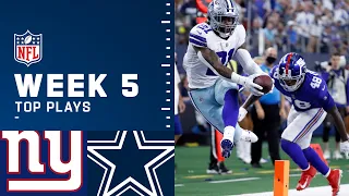 Cowboys Top Plays from Week 5 vs. Giants | Dallas Cowboys