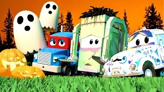 1시간 할로윈 스페셜 에피소드 트럭 모음집🚓 🚒 무서운 귀신이 나타나는 자동차 마을 | 어린이를 위한 카툰