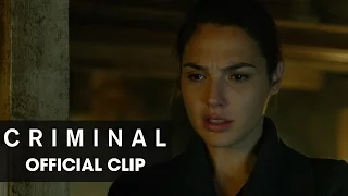 Criminal (2016 Movie) Official Clip – “In My Head”