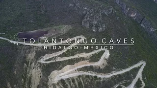 Tolantongo Caves | Prismas Basalmicos | Drone in Hidalgo (Mexico)