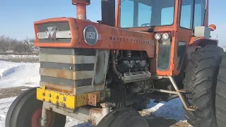 Massey Ferguson 1150 Cold Start