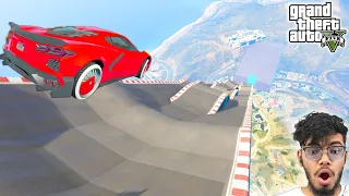 99.888% People Start Crying After This Mega Ramp Challenge in GTA 5!