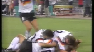 WM 1990 Alle Tore von Deutschland - Weltmeister 1990