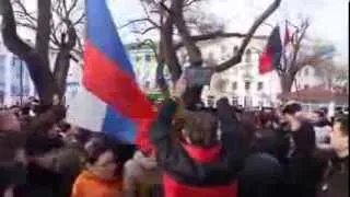 Севастополь Майдан Антимайдан 26 января 2014 .