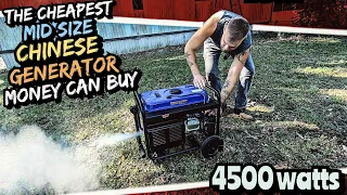 Buying The Cheapest Chinese Mid Size Generator Money Can Buy