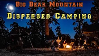 Big Bear Mountain Dispersed Camping