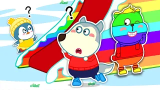 Bearee Family⭐️Bearee and Wolfoo play Hide and Seek Challenge - Funny stories for Kids| Kids Cartoon