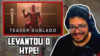 HYPE DEMAIS! REACT TRAILER "DEADPOOL E WOLVERINE"