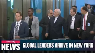 World leaders arrive in New York for 74th General Assembly