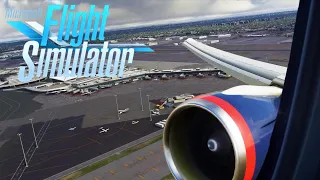 GO AROUND at JFK | Aeroflot 777 GE90 ROAR | Microsoft Flight Simulator 2020