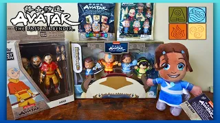 Avatar Collection Unboxing ASMR | Surprise Packs Katara Plush and AXN Aang Figure Review
