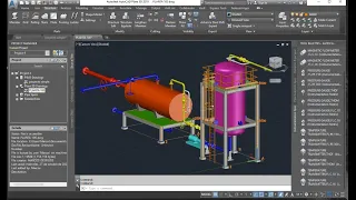 Autocad Plant 3d example project 1