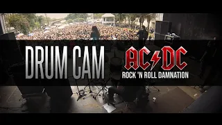 AC/DC - Rock 'n Roll Damnation | Leo Baeta Drum Cam (Kisser Clan)