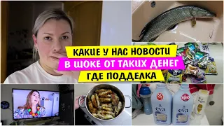 Какие у нас НОВОСТИ / В ШОКЕ от таких ДЕНЕГ / Где ПОДДЕЛКА / Vika Siberia LifeVlog