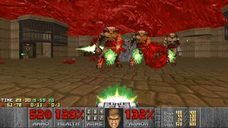 Final Doom: The Plutonia Experiment - Nightmare! 100% Secrets Speedrun in 1:03:31