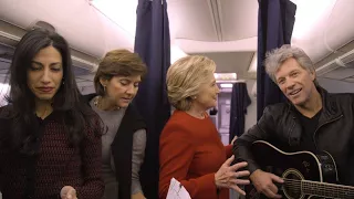 Clinton team, Jon Bon Jovi nail the Mannequin Challenge