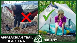 Why Most Thru-hikers DON'T Use Hammocks on the Appalachian Trail (Tents, Bivys, NO Shelter)