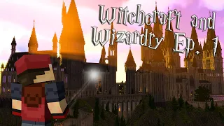 Journey to Hogwarts! - Witchcraft and Wizardry Episode 1 (Harry Potter Minecraft Adventure Map)