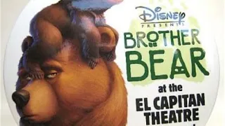 #disney El Capitan Theatre Brother Bear pre-Show Live Stage show with characters