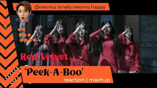 Red Velvet 레드벨벳 '피카부 (Peek-A-Boo)' MV kpop Reaction Mashup @neomulonely_neomuhappy