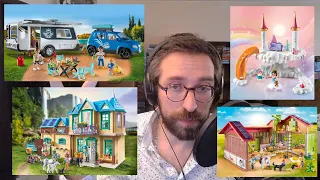 Vlog #36 : Nouveautés Playmobil 2023 2/2 : le ranch, le camping, le château dans les nuages !