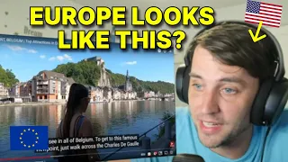 Europe's secret beautiful super tiny City (American reaction)