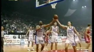 Efes Pilsen vs Olympiakos 42-77 Euroleague 1995