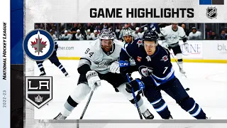 Jets @ Kings 3/25 | NHL Highlights 2023