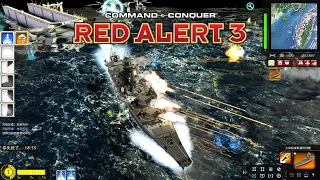 Command and Conquer Red Alert 3 War of Powers Rising Sun | Soloing in 6 Players PVE Map