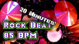 20 Minute Rock Drum Loop 85 BPM 11/12/21