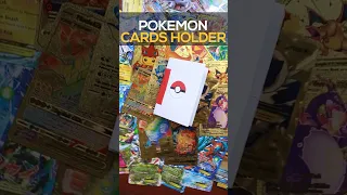DIY Pokemon Card binder ✨✨ #pokemon #shorts