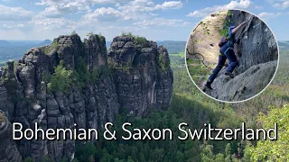 Hiking, climbing & kayaking in Bohemian and Saxon Switzerland || Germany & Czechia 2024