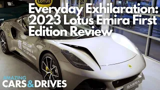 Everyday Exhilaration: 2023 Lotus Emira First Edition Review | Lotus Belfast | Lotus Emira