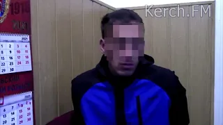Допрос подозреваемых в убийстве в Крыму