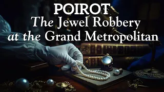 🕵️ Poirot and The Jewel Robbery at the Grand Metropolitan 🔎 without music audiobook (ASMR)