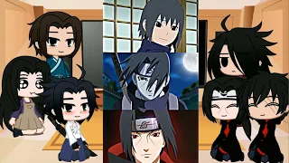 👊 TOP 3 💖 Uchiha clan react to Sarada Uchiha + Gacha Club +  Hokage + ... 💢