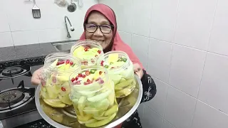 CARA BUAT JERUK MANGGA PALING SEDAP