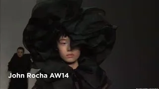 "JOHN ROCHA" London Fashion Week Fall 2014 - Fashion Channel