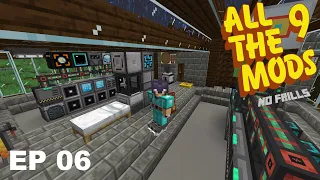 ATM9 No Frills - Episode 06 - All The Modium! (How I Died To The Warden...)