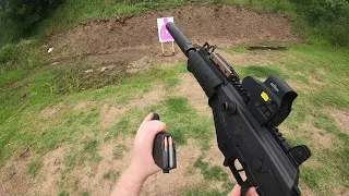 Galil ACE SBR Press Check, Handling and 6 Round Drill (Suppressed)