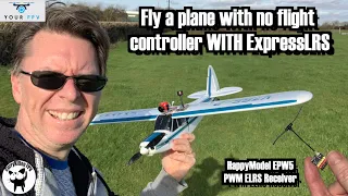 HappyModel EPW5 ExpressLRS PWM Receiver.  Fly a regular plane on ELRS!  Supplied by YourFPV
