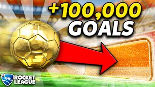 Rocket League, but this SPECIAL BALL scores 100,000 GOALS